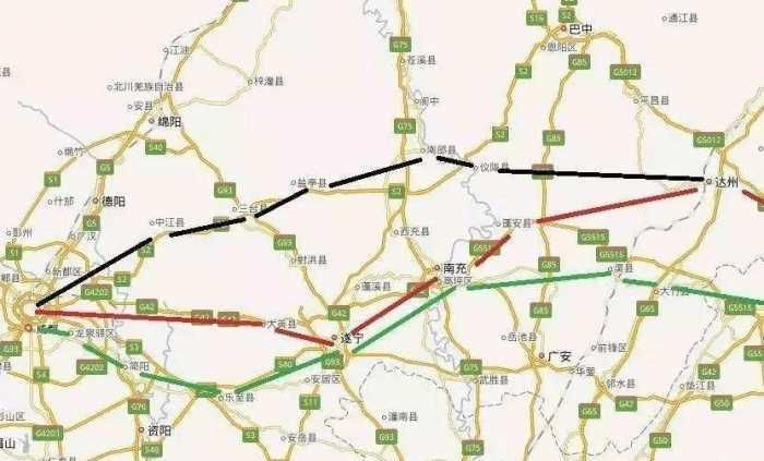 成都至重庆正在规划一条高铁, 途经4市, 有你家乡吗?