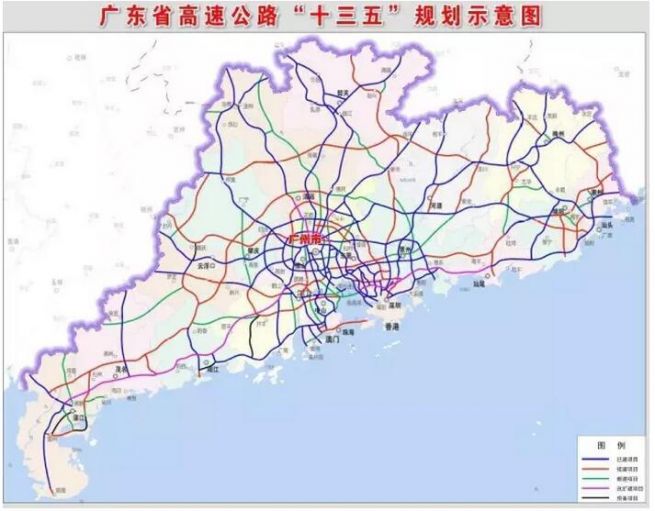 广东将实现市市通高铁 佛莞等多条城际铁路