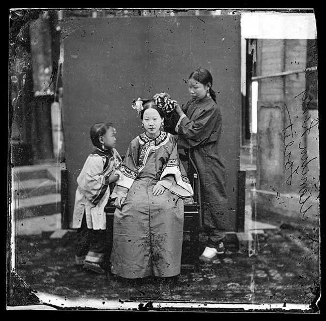 一组1871年到1872年的清末老照片,看看140年前的人们是啥样的