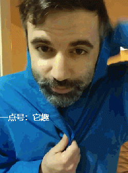 搞笑gif:真是猴精下凡了,妹子表情太到位了!