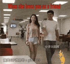 搞笑gif:你这样会没有女朋友的-北京时间