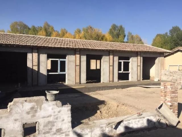 易盖房图纸:甘肃嘉峪关农村民宿项目,旧房子也能变得很美
