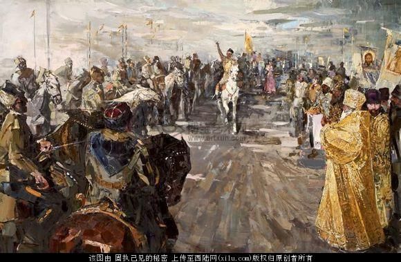 十月革命后,白匪军夺取沙俄黄金储备 1914年第一次世界大战爆发后