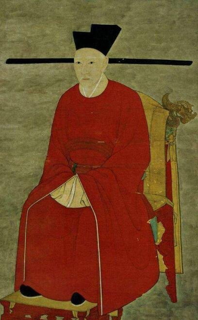 宋徽宗画像