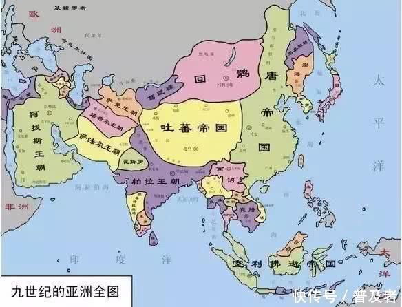 唐后期 唐后期版图大为收缩,吐番达到了鼎盛时期,对唐王朝有着巨大的