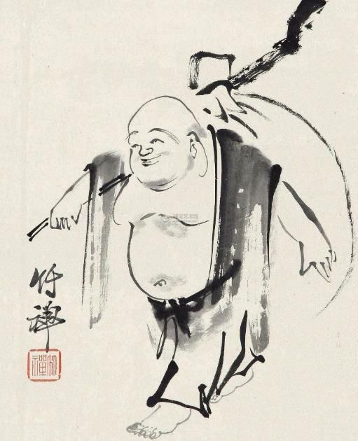 修行中的看破放下是怎么回事,看法师和布袋和尚开示