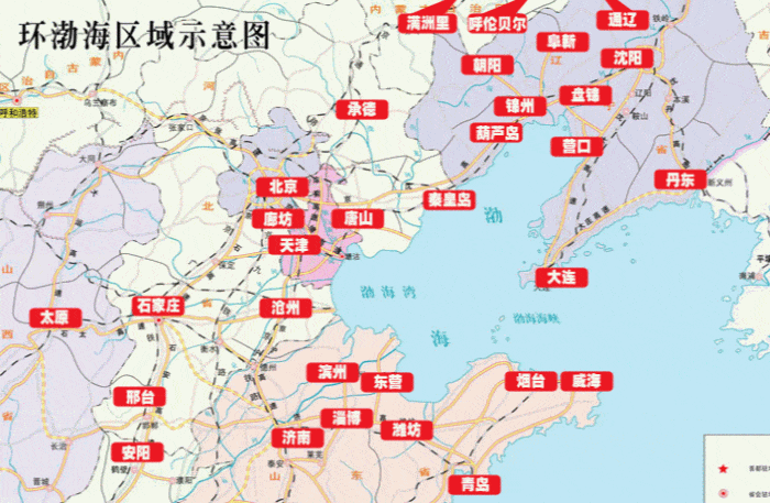 山东和辽东之间的海域填成陆地,把渤海变成淡水湖是否