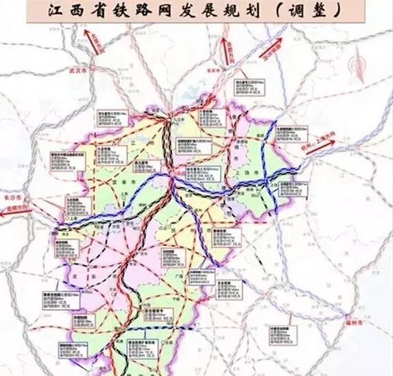 萍乡将要设四个高铁站?渝长厦高铁长赣段线路图曝光!