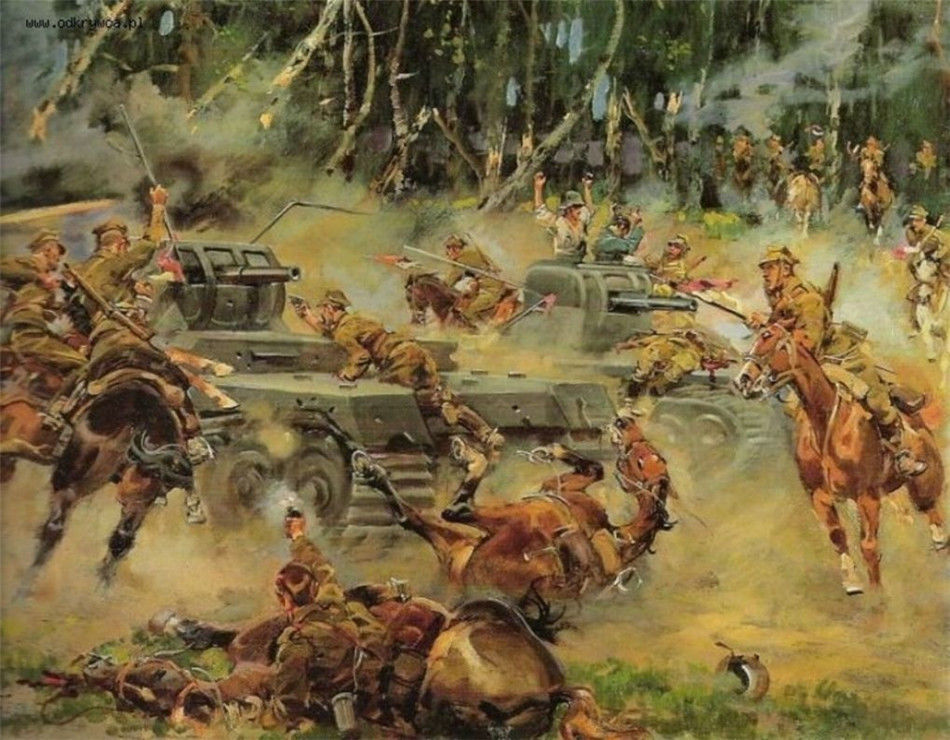 直击:波兰骑兵的堂吉诃德式进攻,让德军知道了什么叫勇气