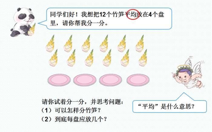 部编人教版二年级数学《除法的含义》专项讲解, 家长们必须收藏!