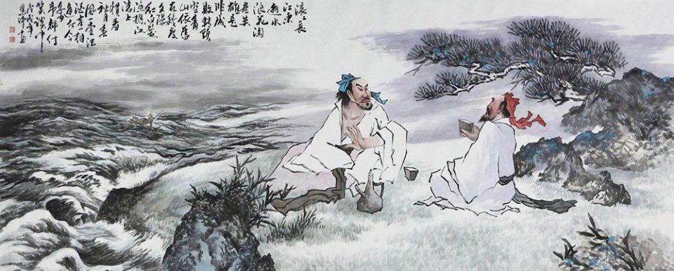于恩沛笔下的高士人物仙风道骨,意境不凡