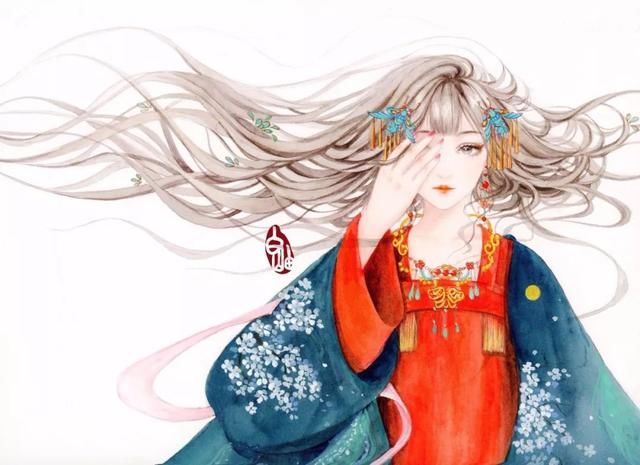 看完她笔下的古风绝色美人,才知什么叫做英雄难过美人