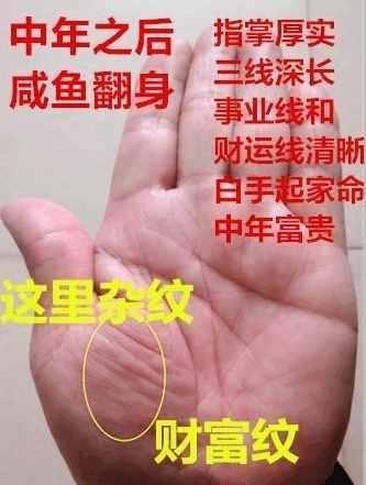 五指之末,你的小指决定子女运好坏,有三条手腕线,横财