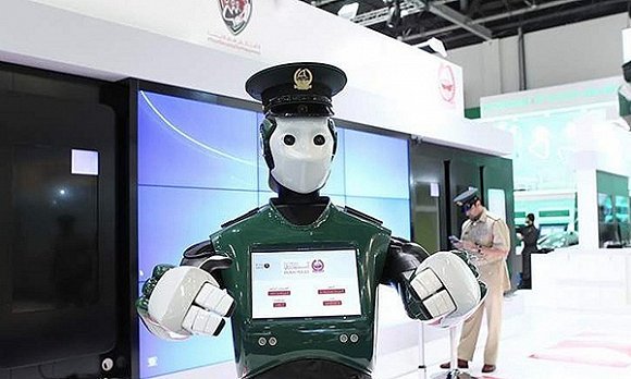 机器人警察.图片来源:网络