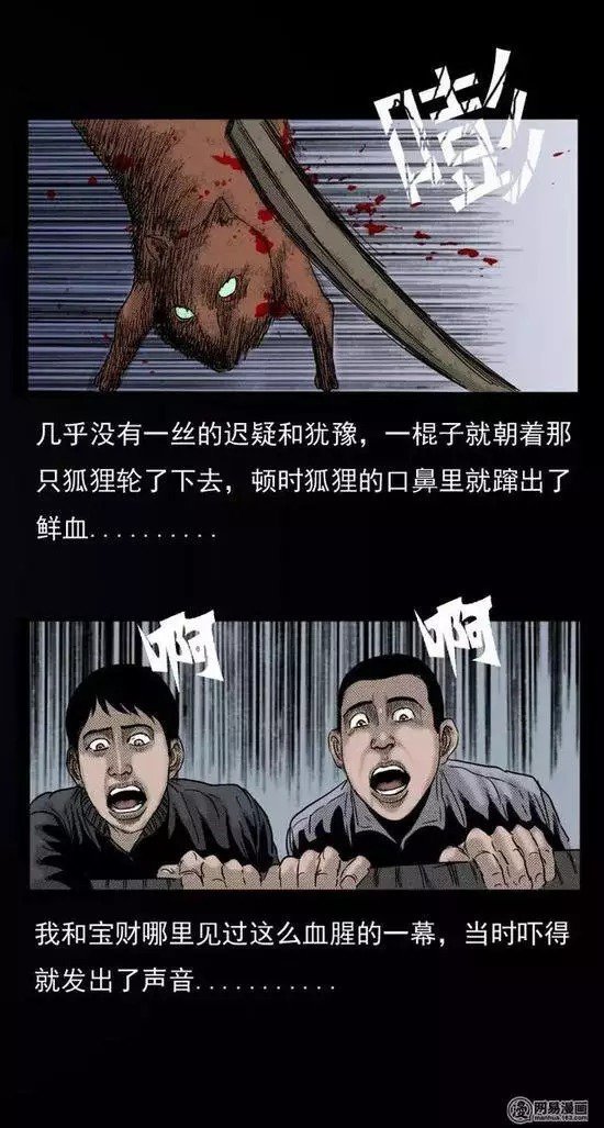 恐怖漫画《狐皮》,老婆被狐狸上身!