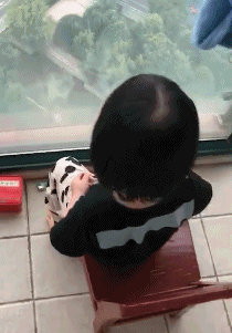 爆笑gif:妹子能做到这个只有你,能治得了你的人只有林