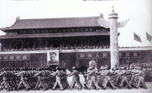 1949年新中国成立,1949年新中国成立绘画 1949年新中国成立 阅兵