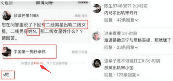 卓伟又爆猛料, n姓男星"多次出轨"s姓的女星, 现金主角被扒出