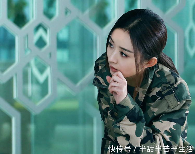 赵丽颖穿军装美了!只有她穿出了真正军人的样子
