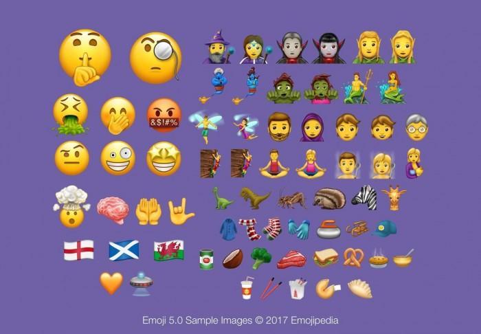 美人鱼,僵尸.一大波emoji新表情正在路上