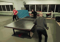 乒乓球最新玩法