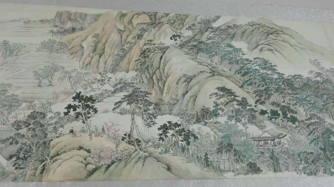 清代名画——姑苏繁华图详解,赏析