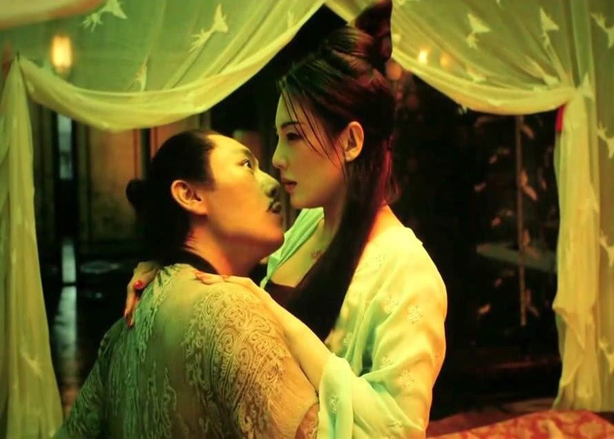 张雨绮《妖猫传》真空上阵"实战"高清大图再次"扒出"秦昊扛不住!
