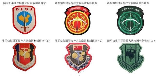中国特种部队臂章一览