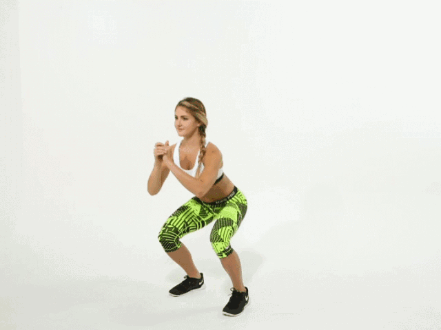 家里试试这样练,紧致美腿练翘臀