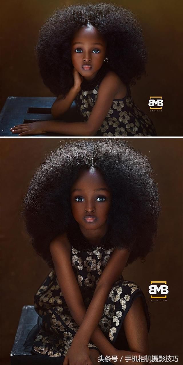 还记得之前有一个5岁的尼日利亚姑娘——jare,被评为"世界上最漂亮的