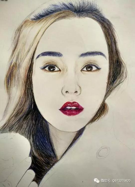 画好素描的基础条件 |(彩铅)美女头像怎么画带步骤图