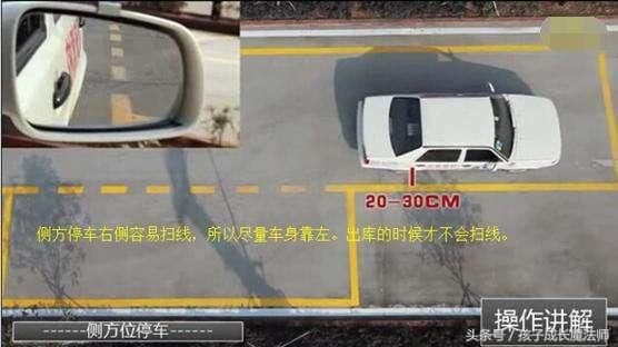 看看侧方停车的重要秘密
