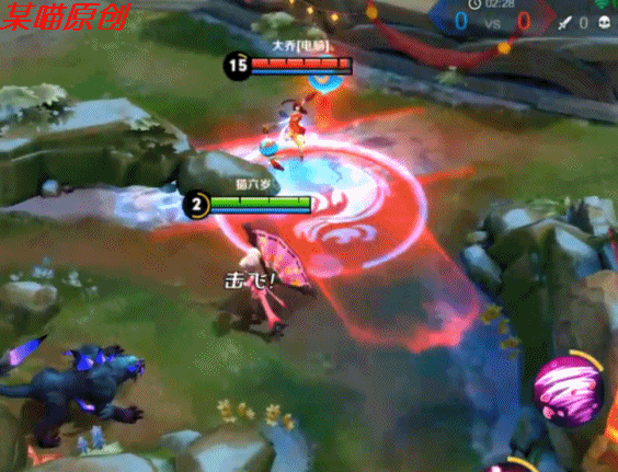 王者荣耀大乔传送bug,这游戏果然有z坐标