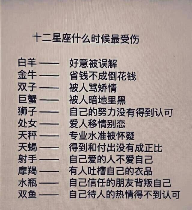 12星座最易喜新厌旧,做了什么会恨你一辈子,最会保护女朋友