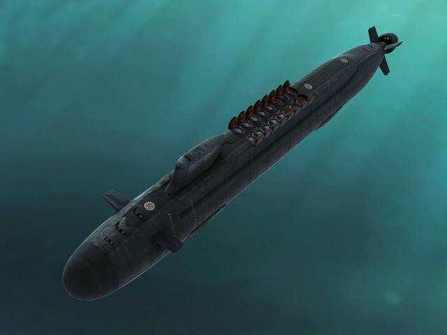 中国096型核潜艇浮出水面,携20枚巨浪3导弹,射程13000