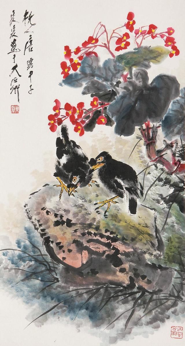 海派画家四大名旦,唐云 花鸟画作品欣赏