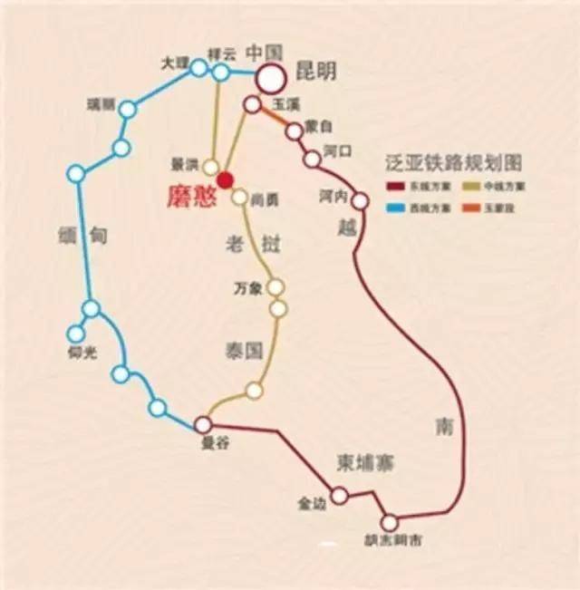 云南新建1条国际铁路,起自玉溪连通老挝缅甸,全线设13