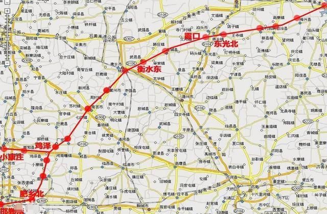 邯港高速公路衡水2020年建成,全线63公里,途径多地
