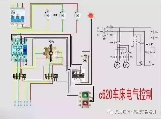 c620车床电气控制接线图