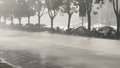 北京多城区突降大雨 风大雨急出行注意安全
