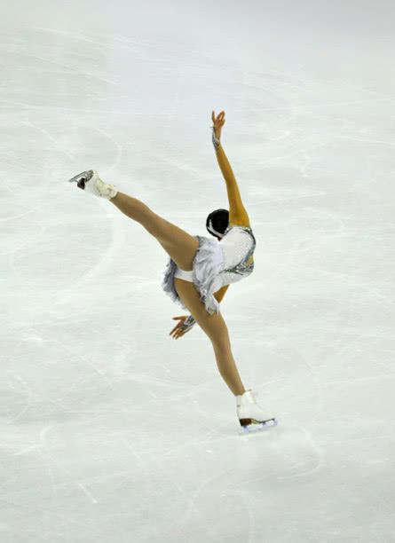 日本花滑界最美的冰上天鹅,比赛现场被记者无