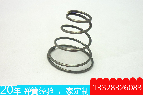 塔簧定做，不锈钢塔簧，塔形弹簧定制，宝塔形弹簧加工
