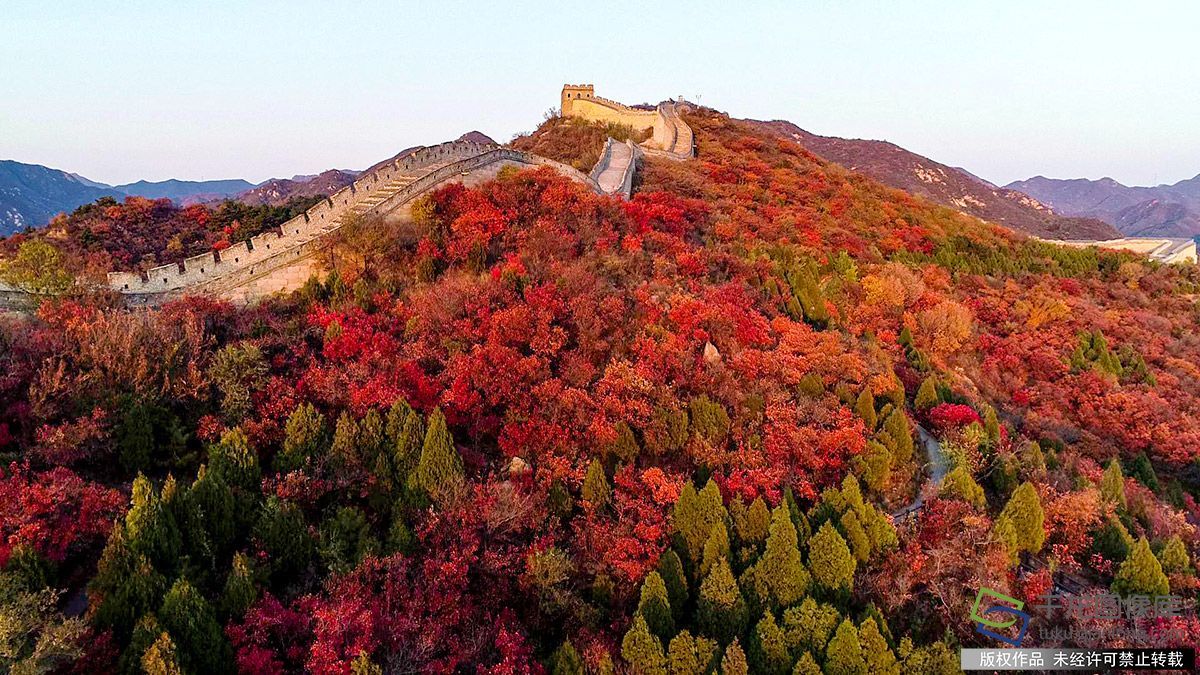北京图见|鸟瞰红叶岭 北京图见|鸟瞰红叶岭