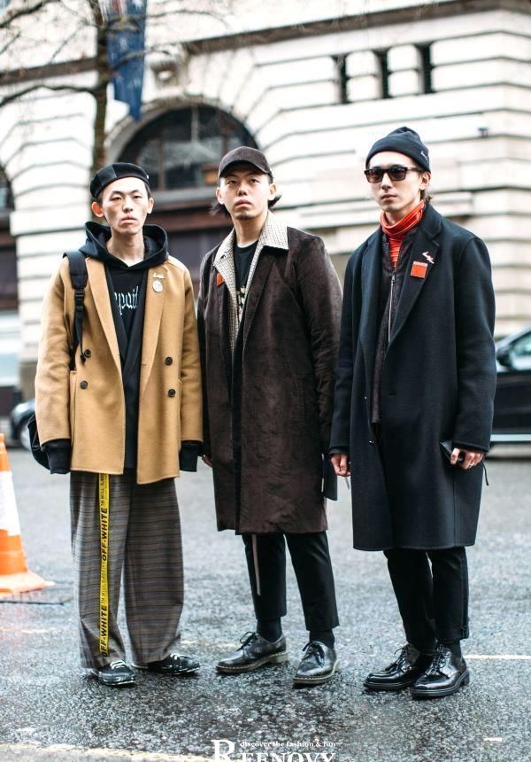 男生长卫衣怎么搭配外套好看,看达人街拍学搭