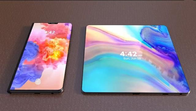 可折叠手机华为Mate X渲染图 三星的曲屏+苹果