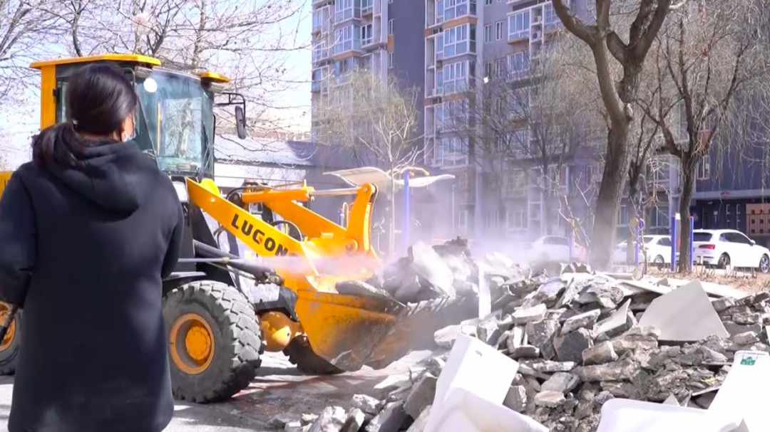 为群众办实事丨装修垃圾寻得“回家”好去处