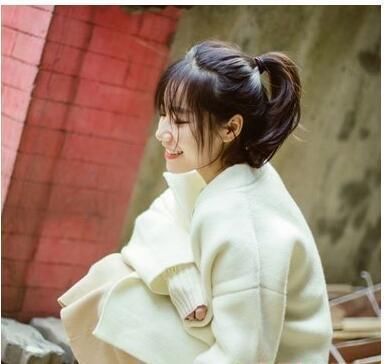 10款头顶头发少的女生适合的扎头发发型!