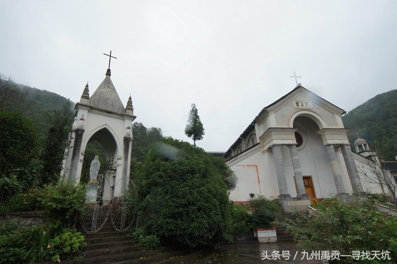 清代古教堂,湖北宜昌长阳县大堰乡石磙淌村天