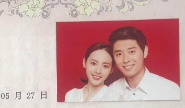 张嘉倪富二代老公晒出结婚照,领证日期有深意