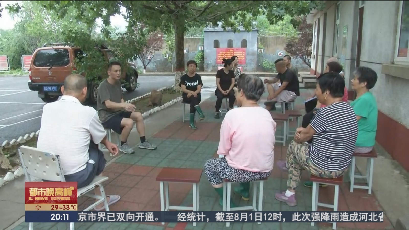 在这里生活挺好 受灾群众把营区当成了家